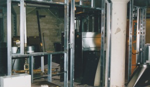 The annex, under construction (photo taken 2/21/98!)